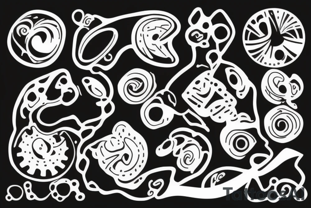 We are made of energy tattoo idea