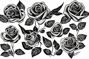 Chevy Rose tattoo idea