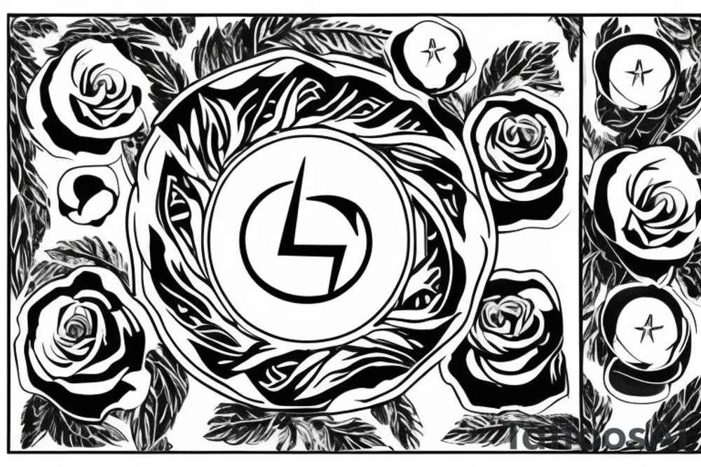 Chevy symbol with Rose tattoo idea