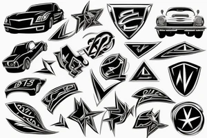 Chevy symbol tattoo idea