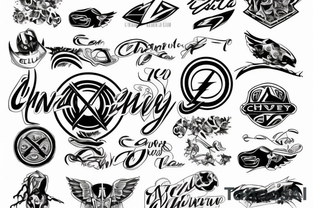 Chevy symbol tattoo idea