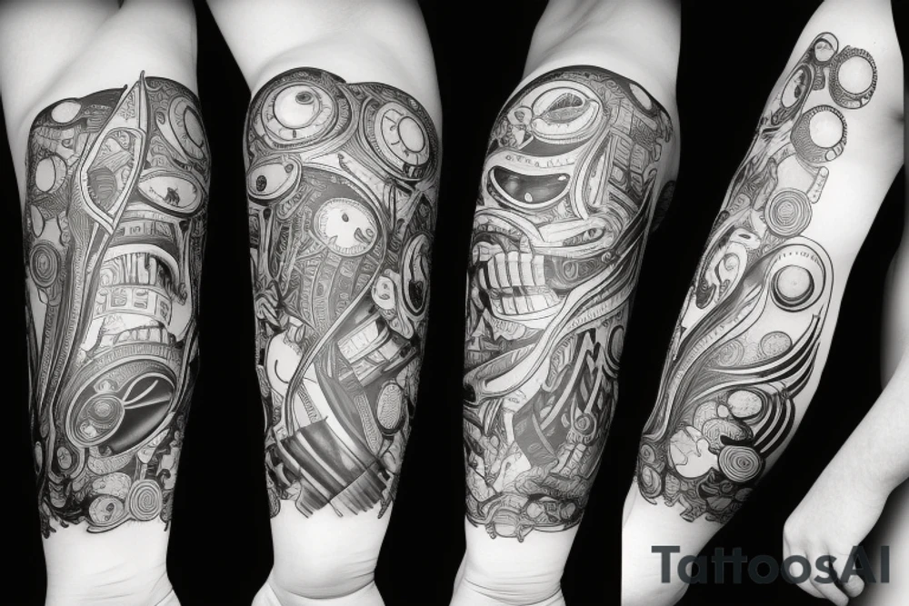 Швейная машинка tattoo idea