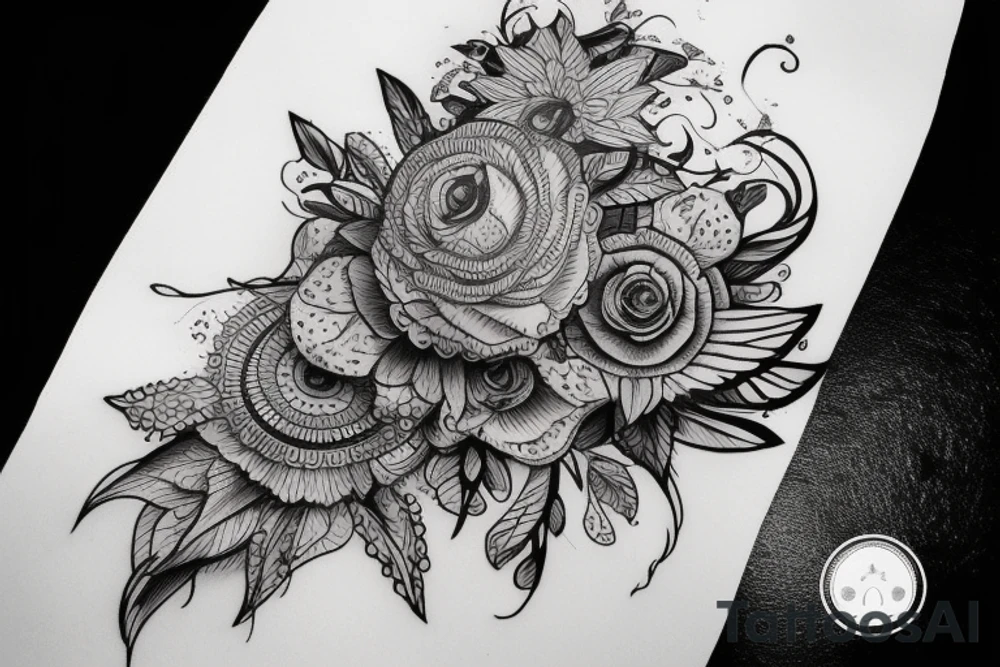 Швейная машинка, ножницы, портной tattoo idea