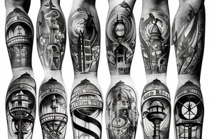 bioshock lighthouse, rapture tattoo idea