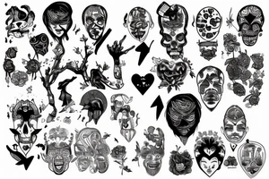 Borderline Personality disorder personified tattoo idea