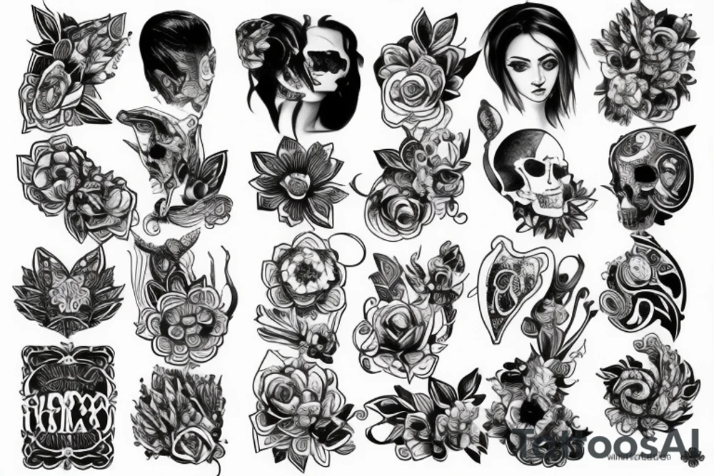 Животное tattoo idea