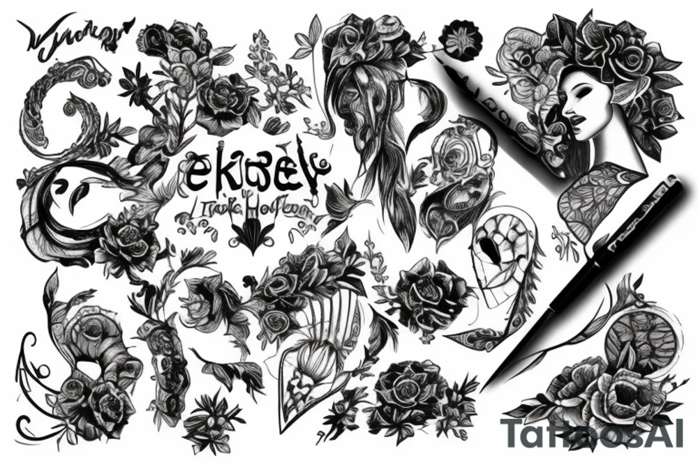 Мейнкун tattoo idea