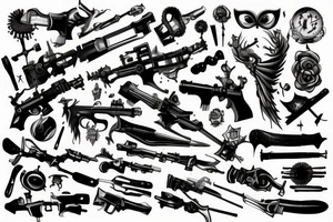Weapon of future tattoo idea