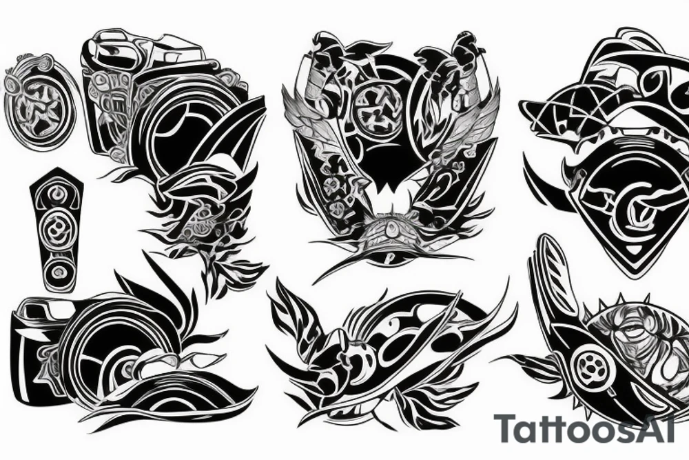 Nissan Skyline tattoo idea
