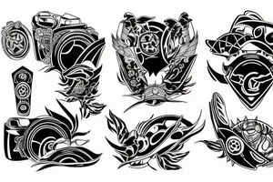 Nissan Skyline tattoo idea
