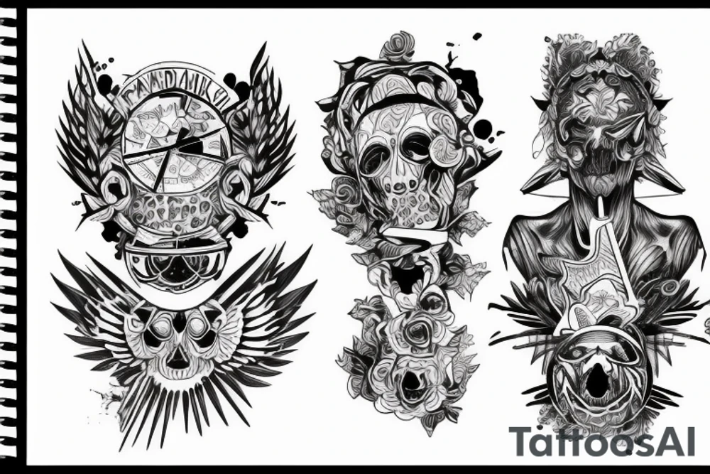 paranoia tattoo idea