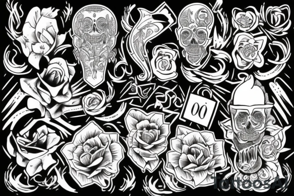 бобр+оборотень tattoo idea