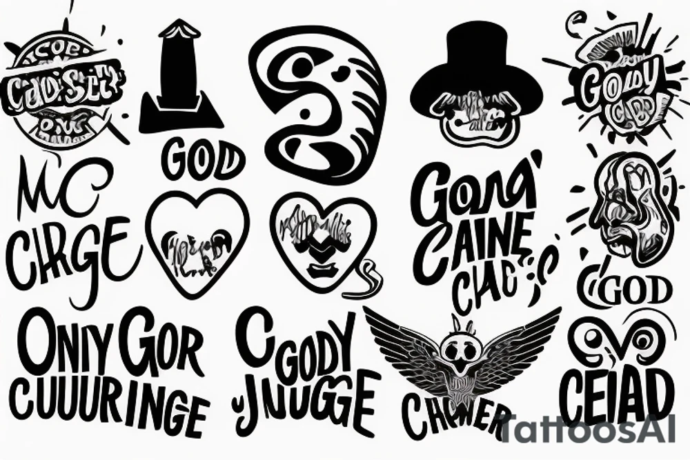 Only God can judge me tattoo idea