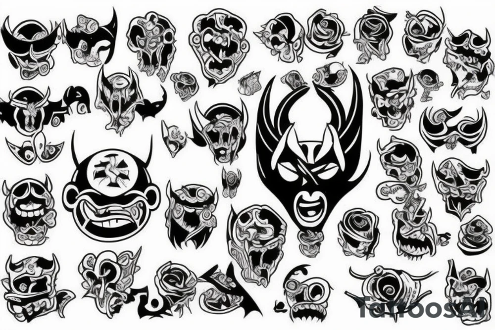 Devil with camera tattoo idea
