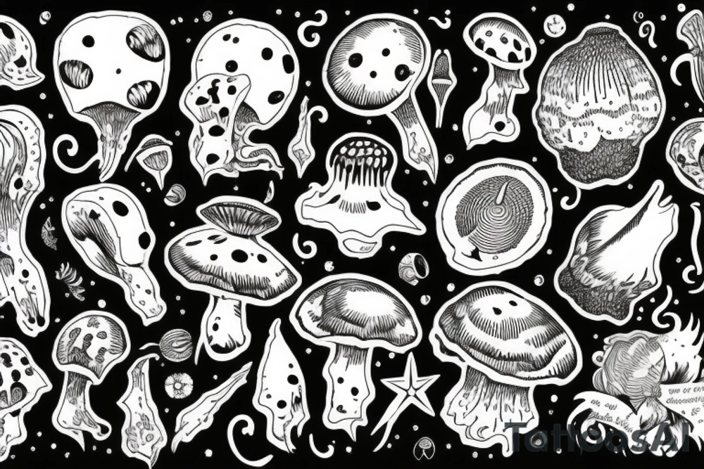 Amanita vicking tattoo idea