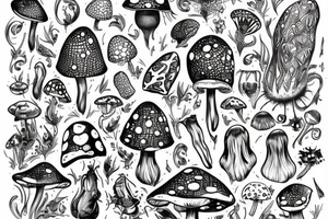 Amanita vicking tattoo idea