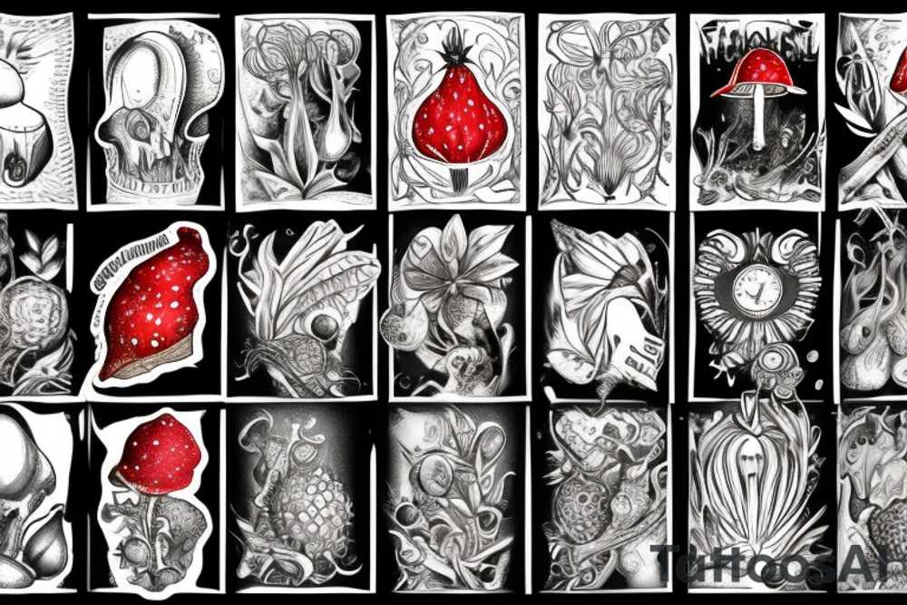 Amanita vicking tattoo idea