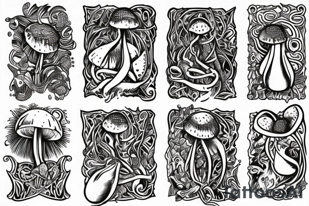 Amanita vicking tattoo idea
