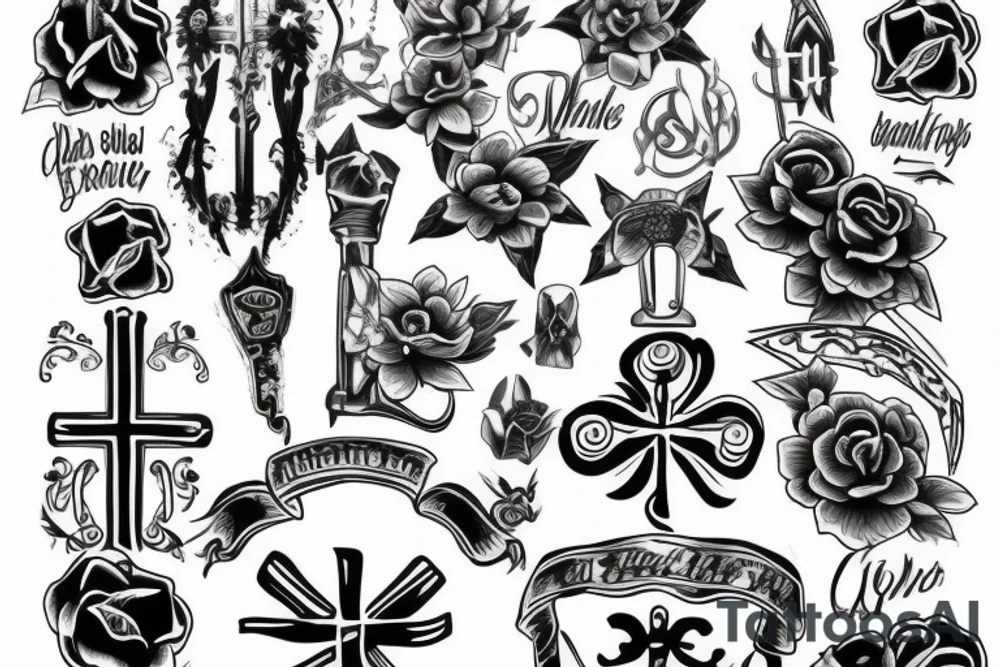Cross tattoo idea
