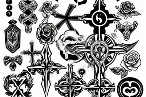 Cross tattoo idea