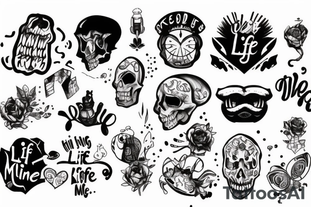 Life is killing me tattoo idea