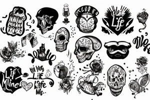 Life is killing me tattoo idea