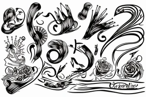 Cardio line tattoo idea