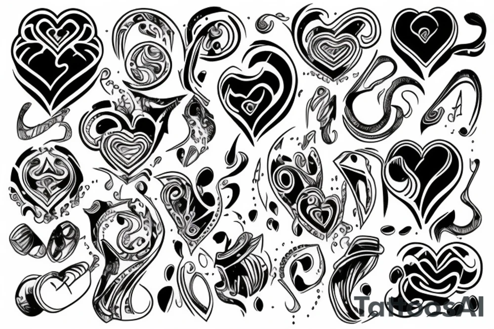 Heartbeat tattoo idea