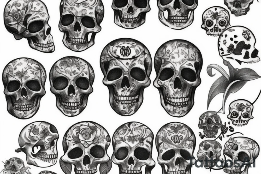Momento mori tattoo idea