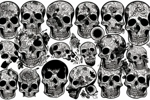 Momento mori tattoo idea