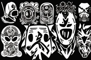 hotline Miami 3 tattoo idea