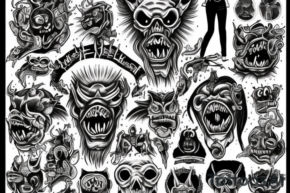 Mister pickles demon tattoo idea