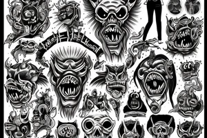 Mister pickles demon tattoo idea