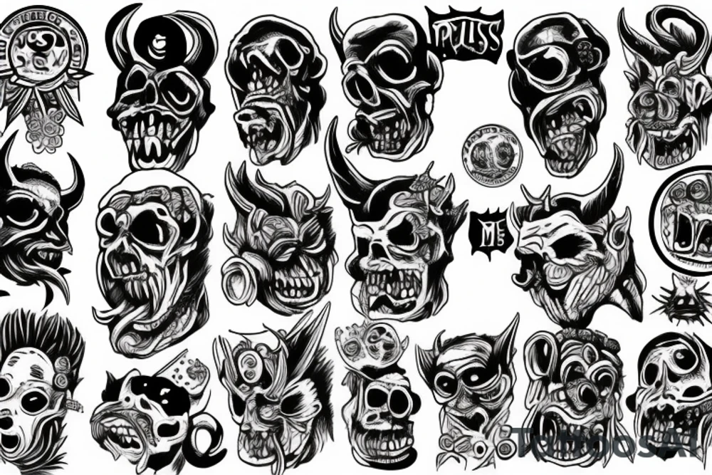 Mister pickles demon tattoo idea
