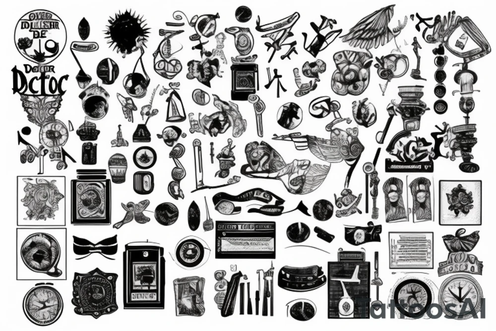 Doctor tattoo idea