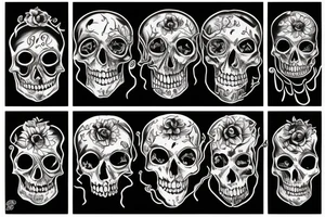 Hend of death tattoo idea
