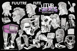 Future 80-s tattoo idea
