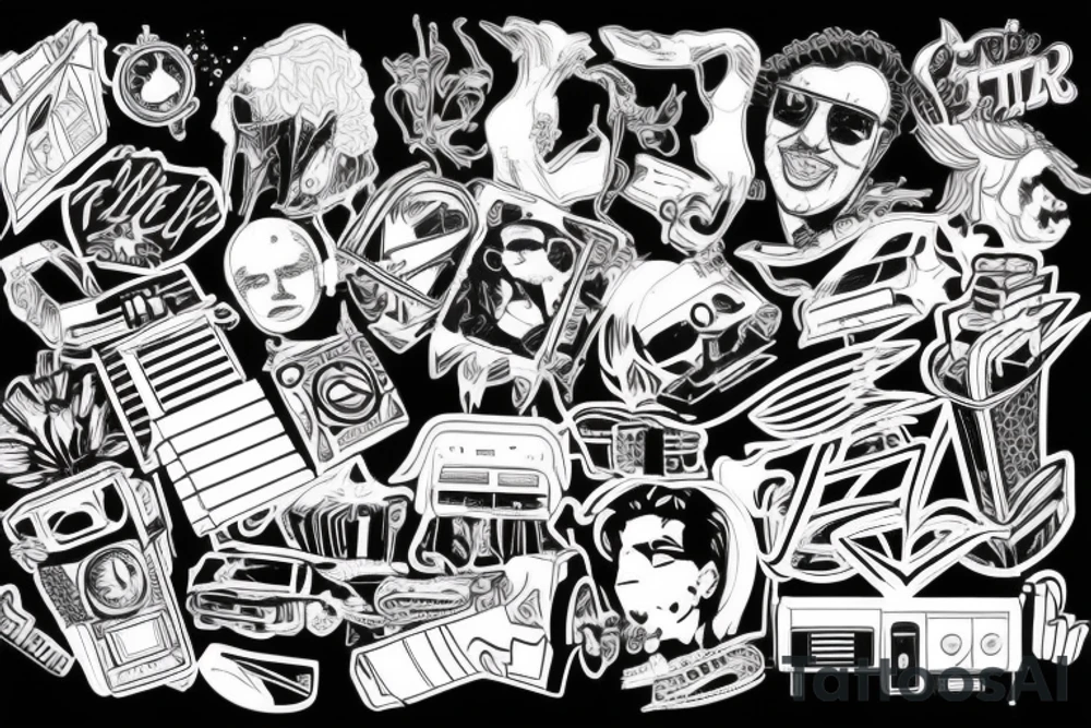 Future 80-s tattoo idea