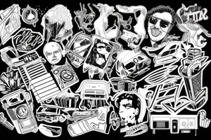 Future 80-s tattoo idea