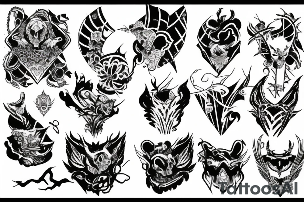 Shadowraze tattoo idea