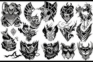Shadowraze tattoo idea