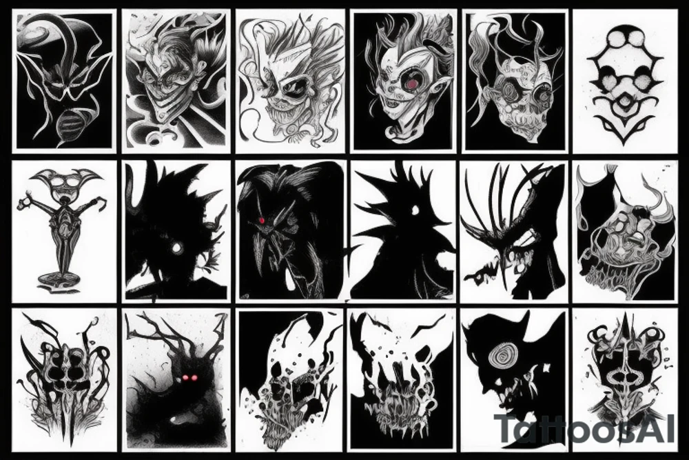 Shadow fiend tattoo idea