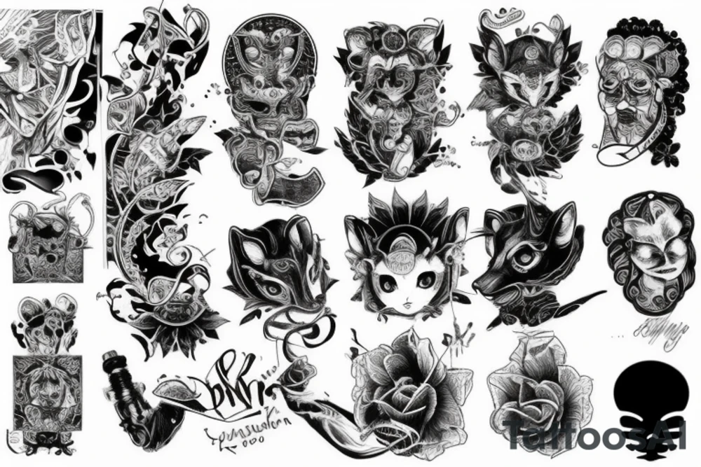 Боль которую постигли единицы tattoo idea