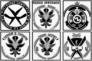 Russian special landing force logo tattoo idea