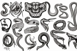 Python tattoo idea