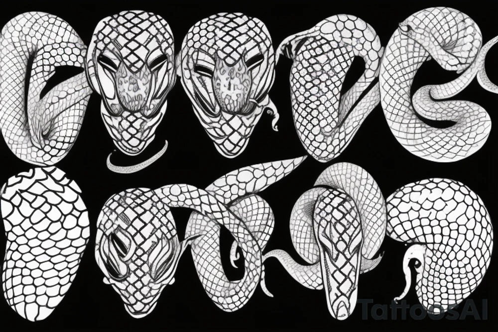 Python tattoo idea