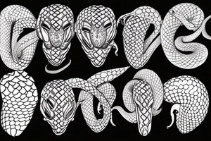 Python tattoo idea