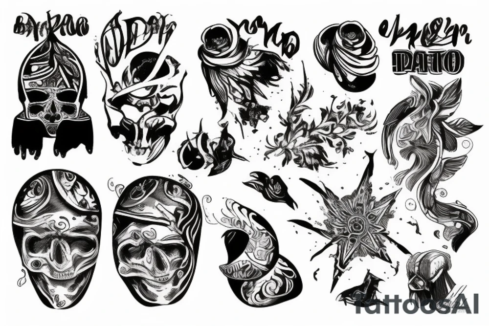 Залупа tattoo idea