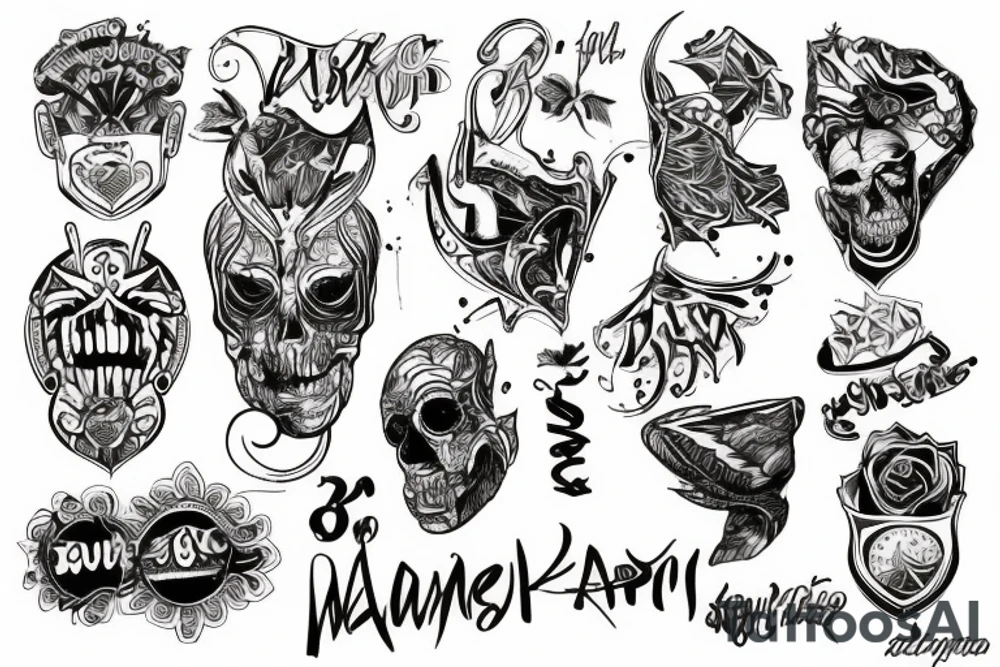 Залупа tattoo idea