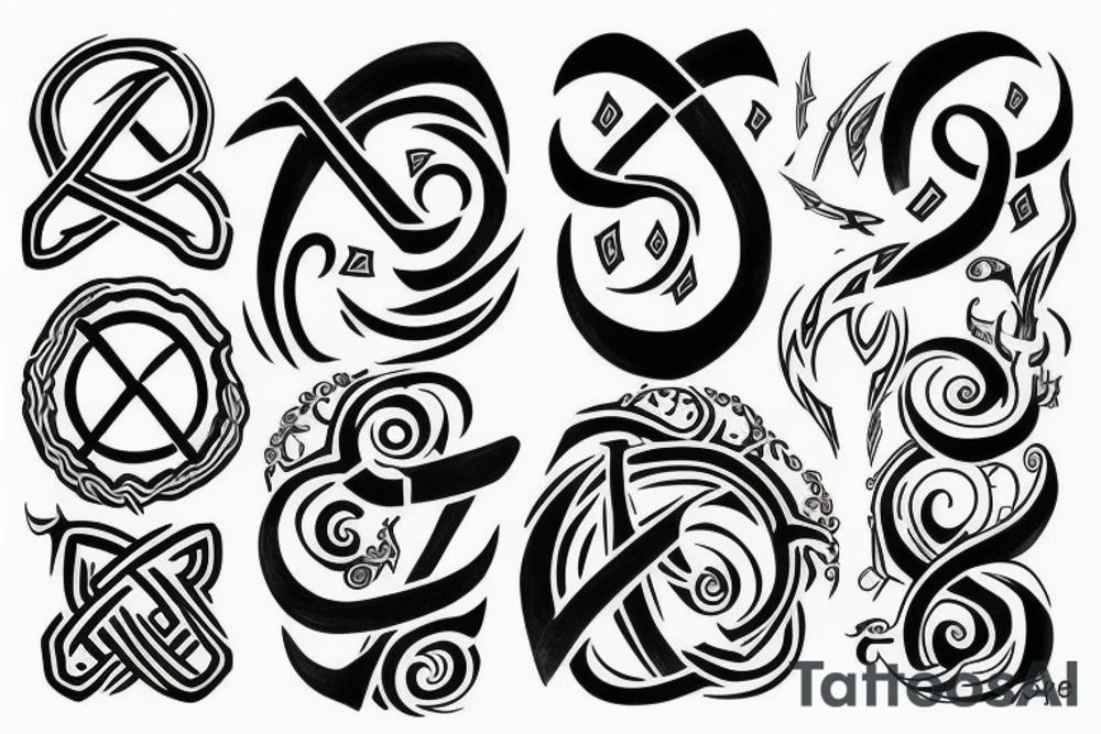 Rune symbol tattoo idea